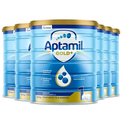 Aptamil 爱他美 金装 婴儿牛奶粉 1段 六桶一箱 包邮 2026.09 Aptamil 爱他美 金装 婴儿牛奶粉 1段 六桶一箱 包邮 2026.09